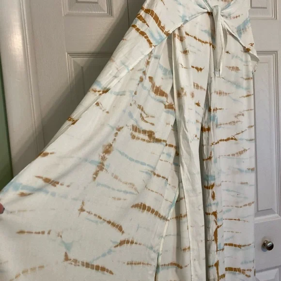 ☘️NWT! Young Fabulous & Broke Split Wide Leg Pants - Picture 2 of 5